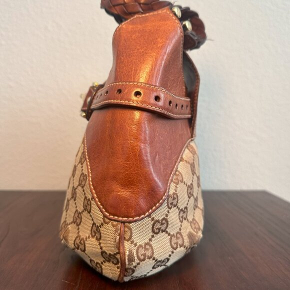 Gucci Large Horsebit Hobo Bag – Authentic Vintage Leather - Picture 10 of 13